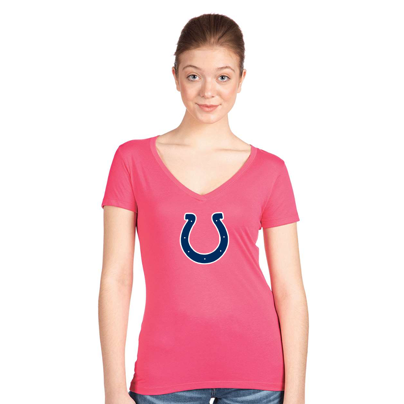 Women's  Indianapolis Colts Next Level Ideal V-Neck T-Shirt