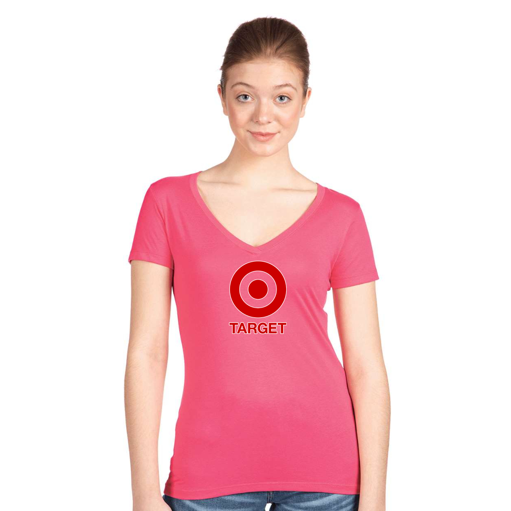 Women's Target Next Level Ideal V-Neck T-Shirt