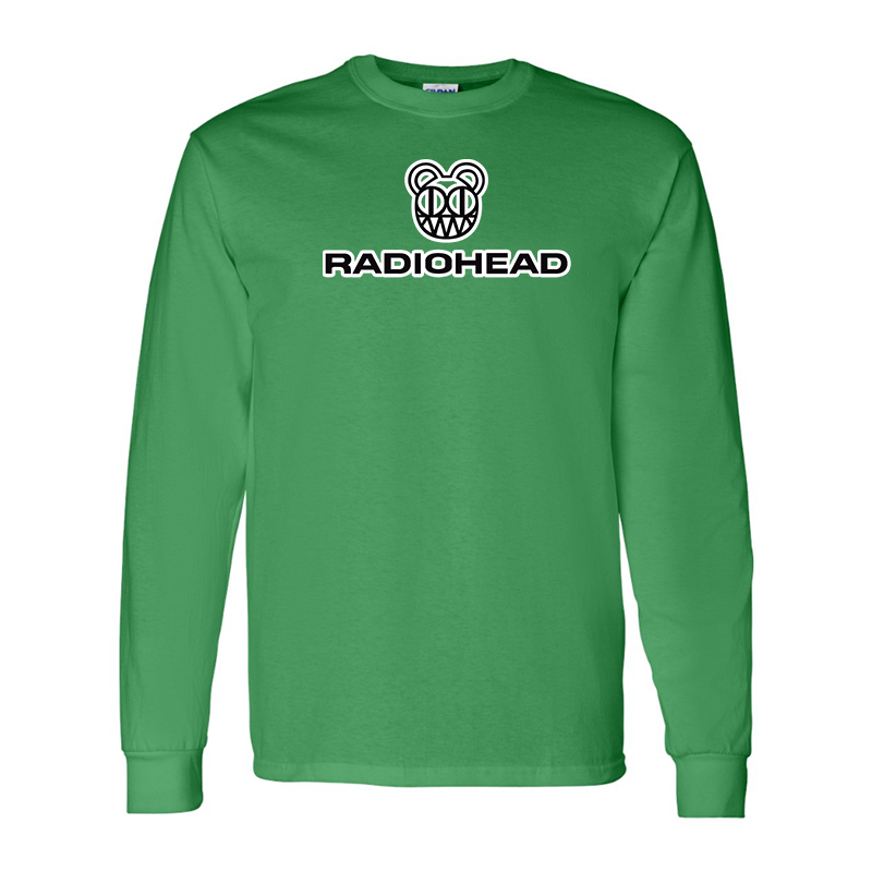 Men's Radiohead Gildan Heavy Cotton Long Sleeve T-Shirt