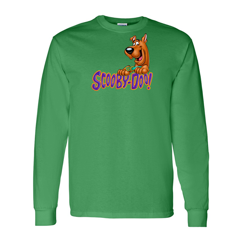 Men's Scooby-Doo Gildan Heavy Cotton Long Sleeve T-Shirt