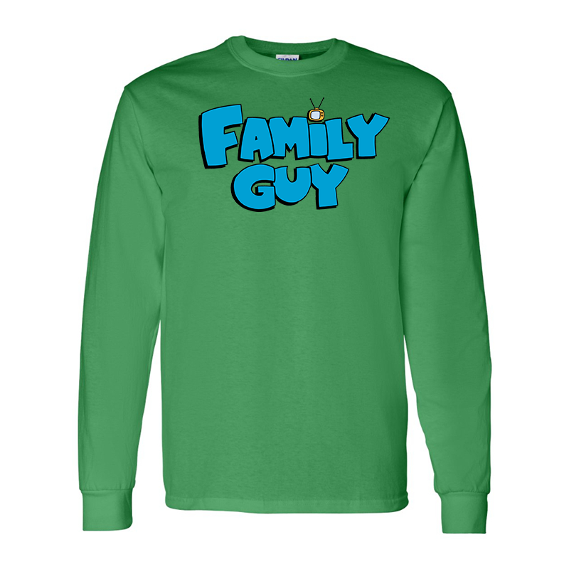 Men's Family Guy Gildan Heavy Cotton Long Sleeve T-Shirt