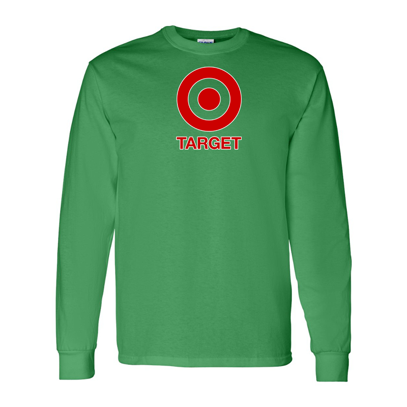 Men's Target Gildan Heavy Cotton Long Sleeve T-Shirt