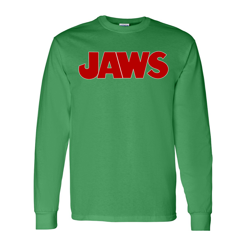 Men's Jaws Gildan Heavy Cotton Long Sleeve T-Shirt