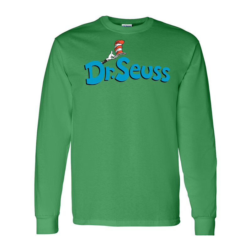 Men's Dr. Seuss Gildan Heavy Cotton Long Sleeve T-Shirt