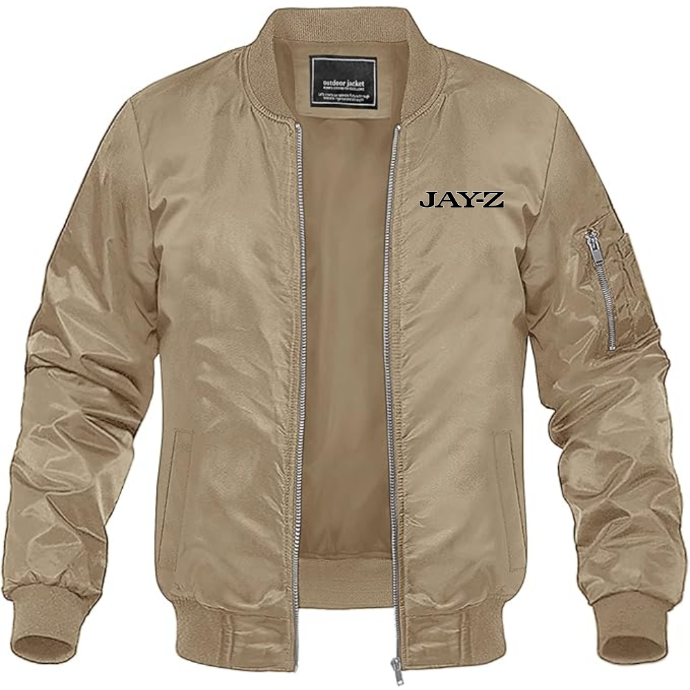 MAGNIVIT Men's Jay-Z Lightweight Bomber Jacket Windbreaker Casual Fall Spring Outdoor Coat