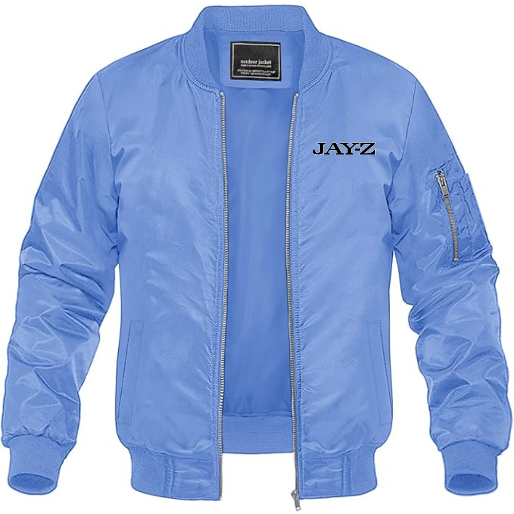 MAGNIVIT Men's Jay-Z Lightweight Bomber Jacket Windbreaker Casual Fall Spring Outdoor Coat