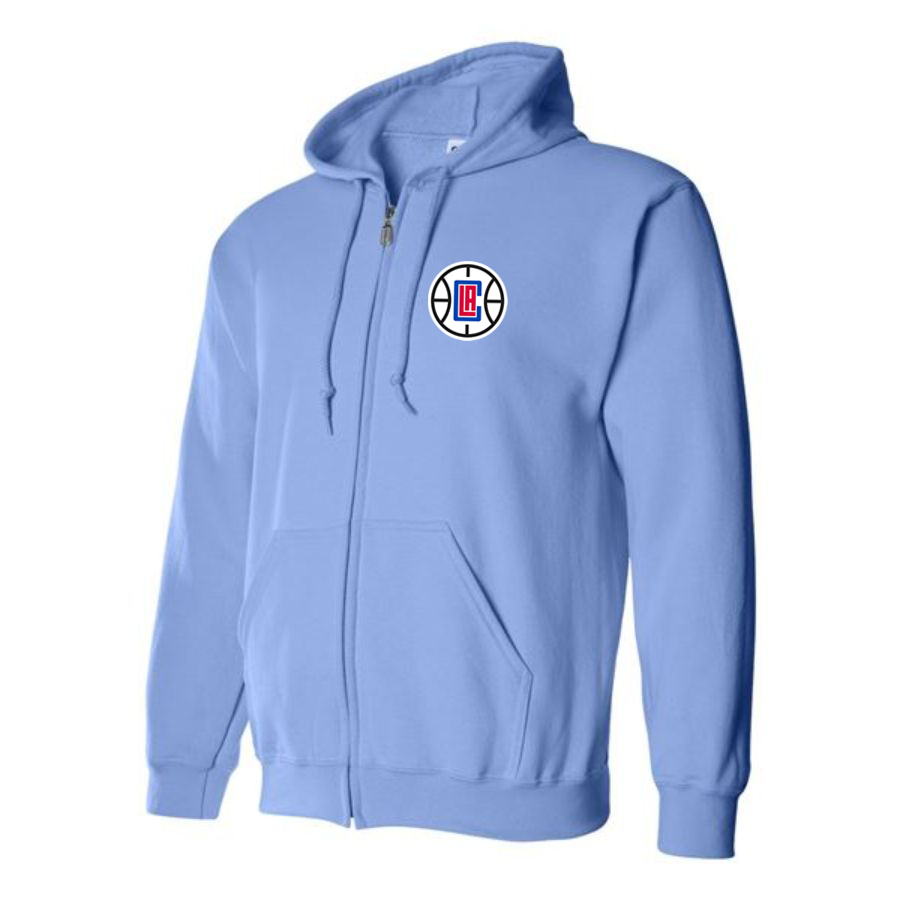 Men's LA Clippers Zipper  Hoodie