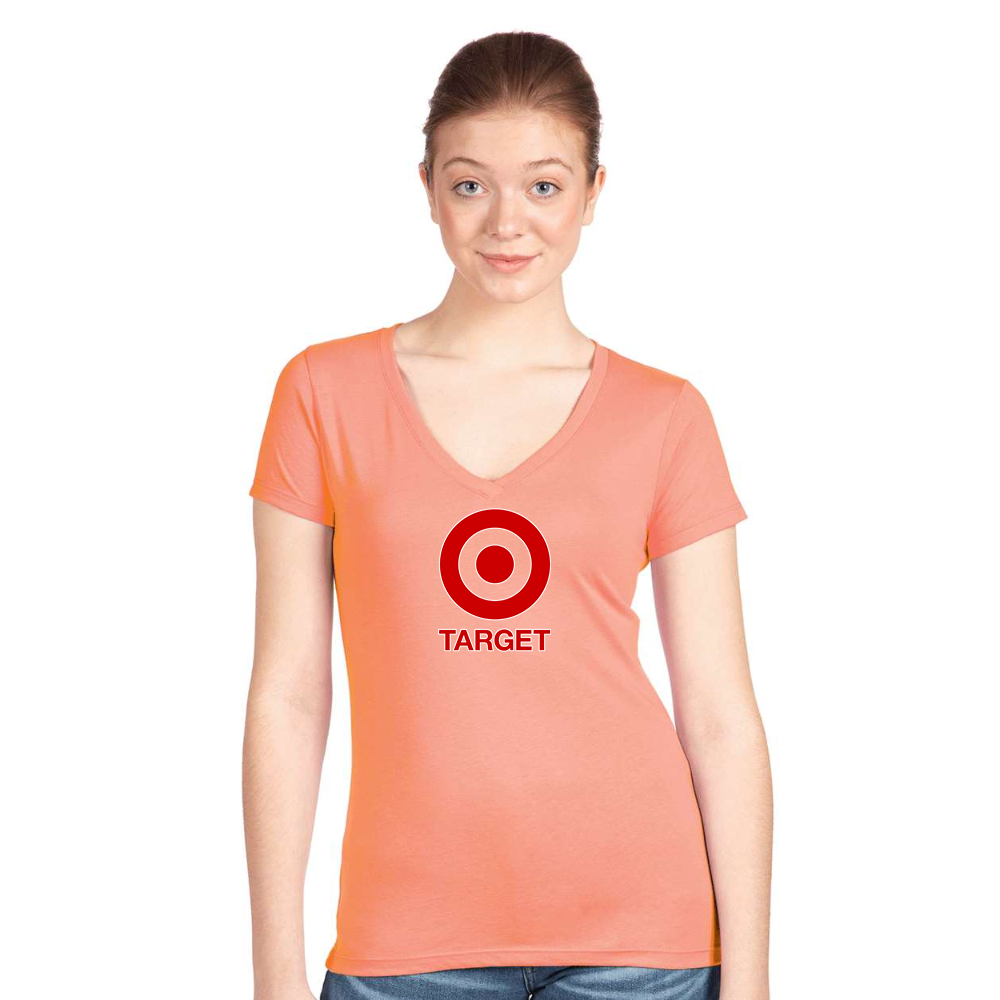 Women's Target Next Level Ideal V-Neck T-Shirt