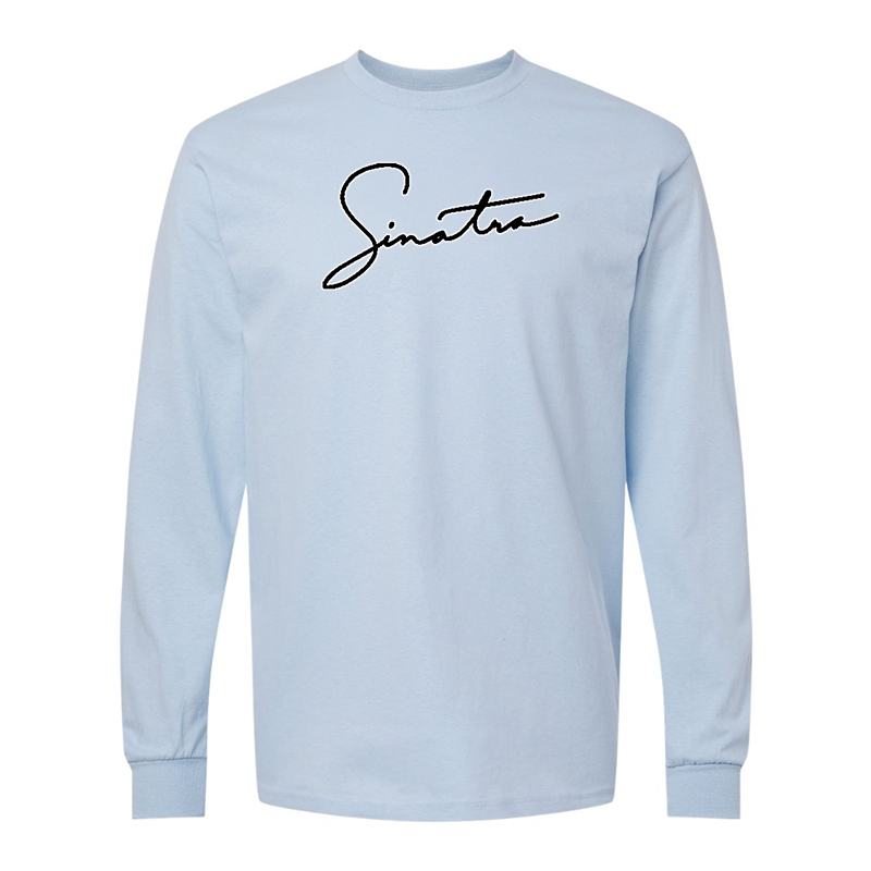 Men's Frank Sinatra Gildan Heavy Cotton Long Sleeve T-Shirt