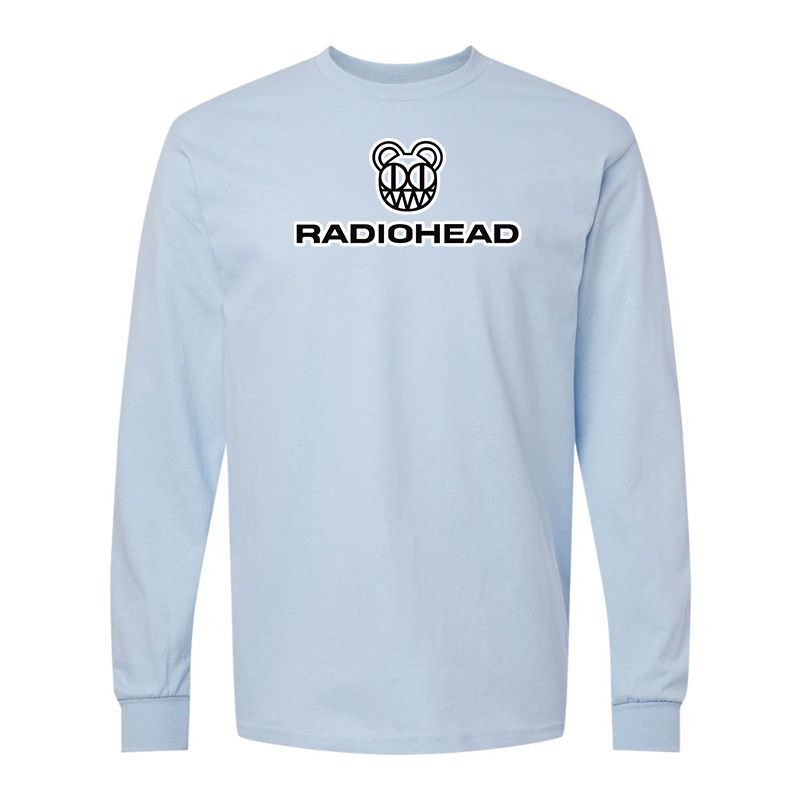 Men's Radiohead Gildan Heavy Cotton Long Sleeve T-Shirt