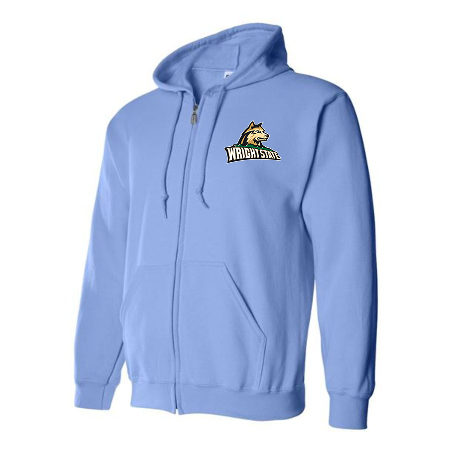 Men's Wright State Raiders Full Zip Hoodie