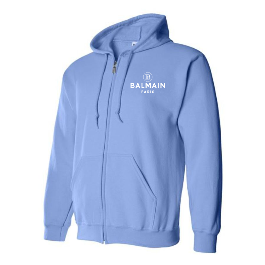 Men's Balmain Paris  Full Zip Hoodie