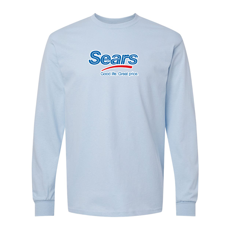 Men's Sears Gildan Heavy Cotton Long Sleeve T-Shirt