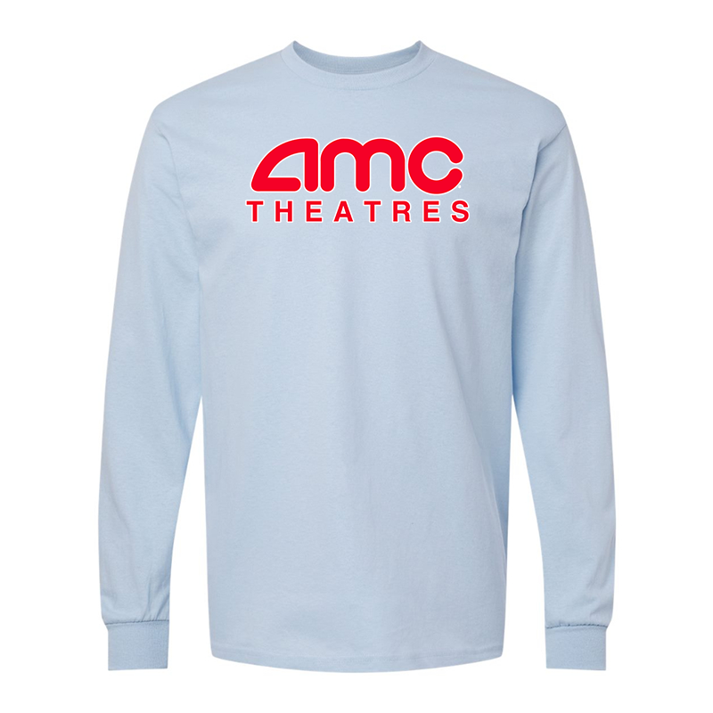 Men's Amc Theatres Gildan Heavy Cotton Long Sleeve T-Shirt