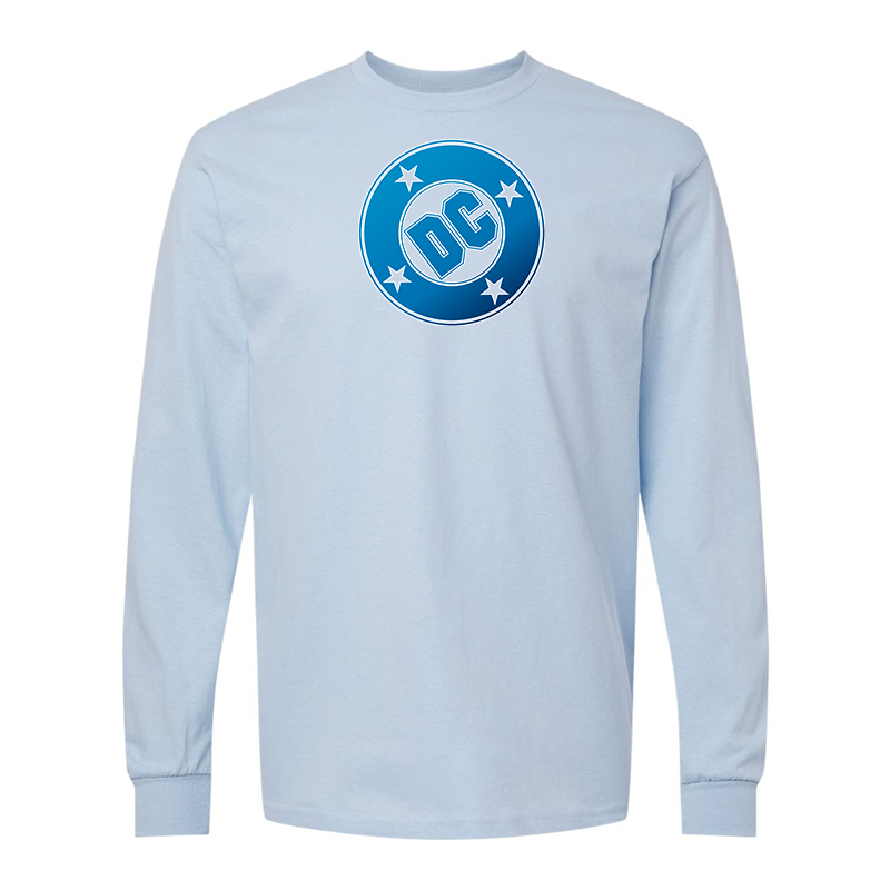 Men's DC Comics  Gildan Heavy Cotton Long Sleeve T-Shirt