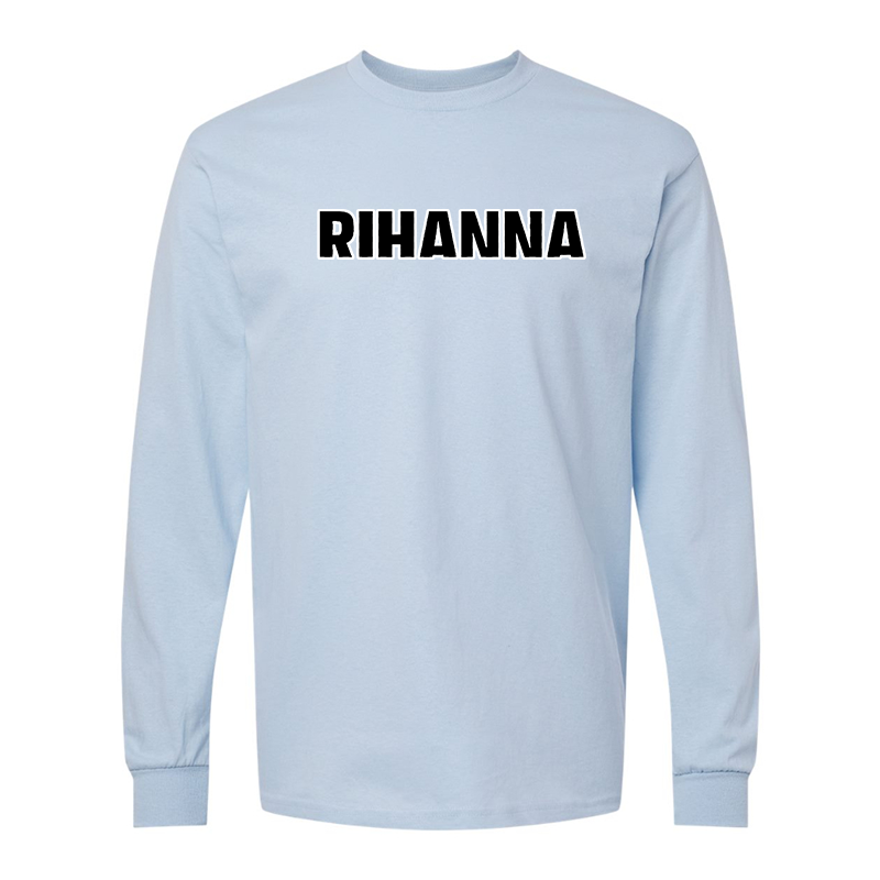 Men's Rihanna Gildan Heavy Cotton Long Sleeve T-Shirt