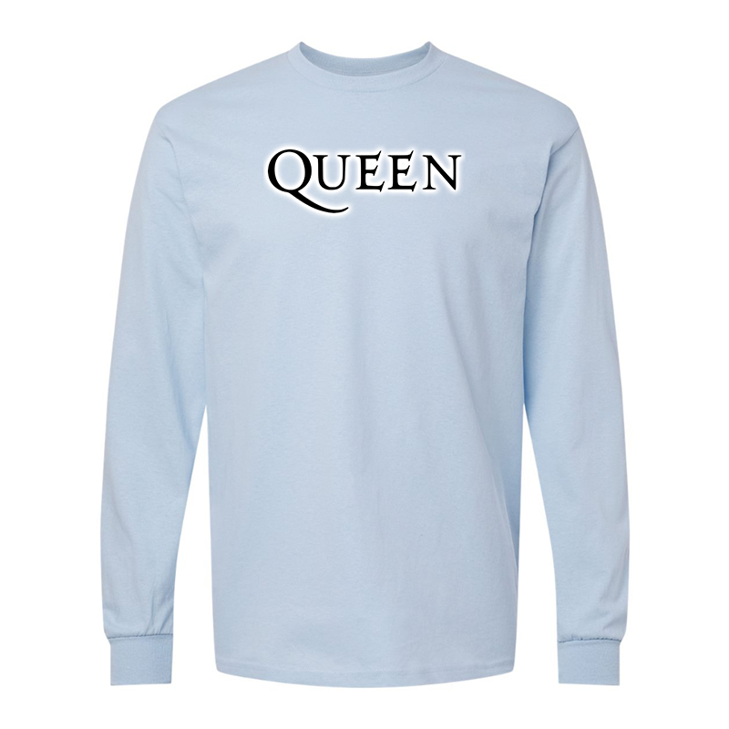 Men's Queen Gildan Heavy Cotton Long Sleeve T-Shirt