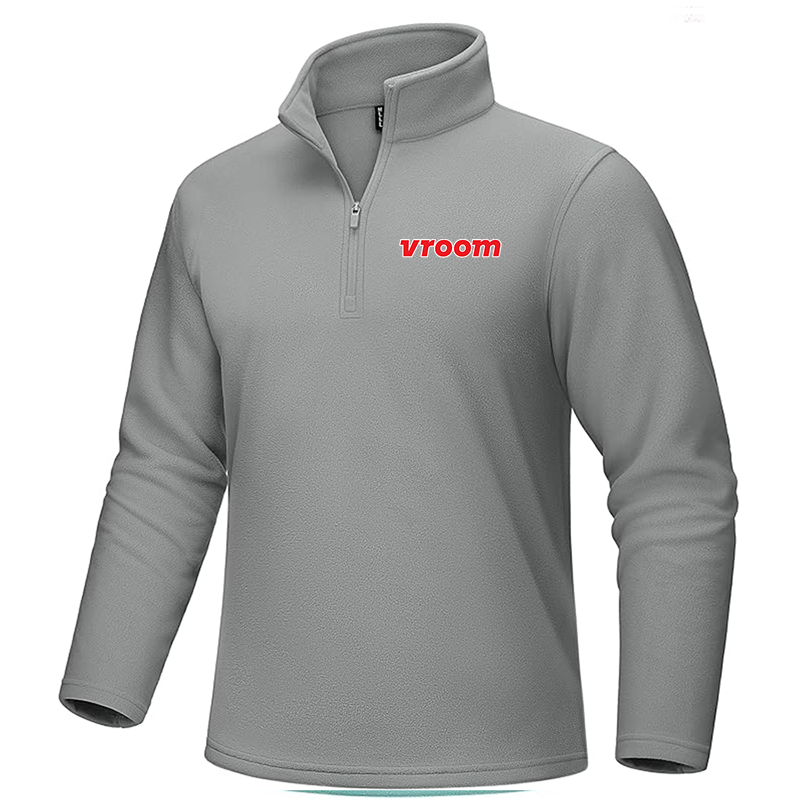 Men's Vroom MAGCOMSEN  Quarter-Zip Pullover Polar Fleece Sweatshirt Stand Collar Long Sleeve Shirt for Men Thermal Winter Fall