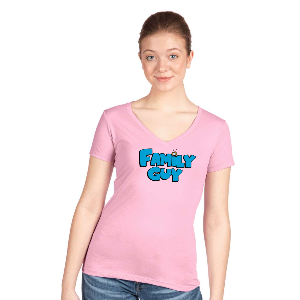 Women's Family Guy Next Level Ideal V-Neck T-Shirt