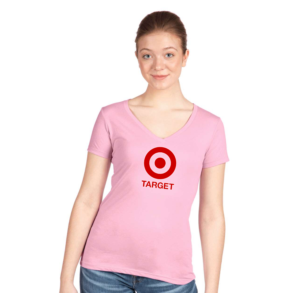 Women's Target Next Level Ideal V-Neck T-Shirt