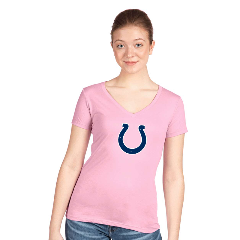 Women's  Indianapolis Colts Next Level Ideal V-Neck T-Shirt