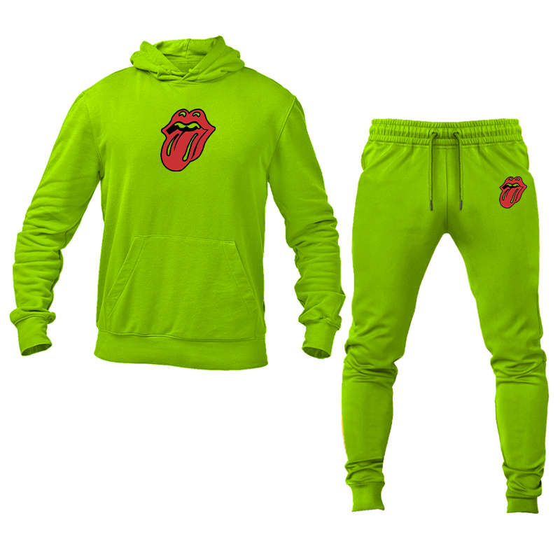 Men's Rolling Stones Hoodie and Joggers Set