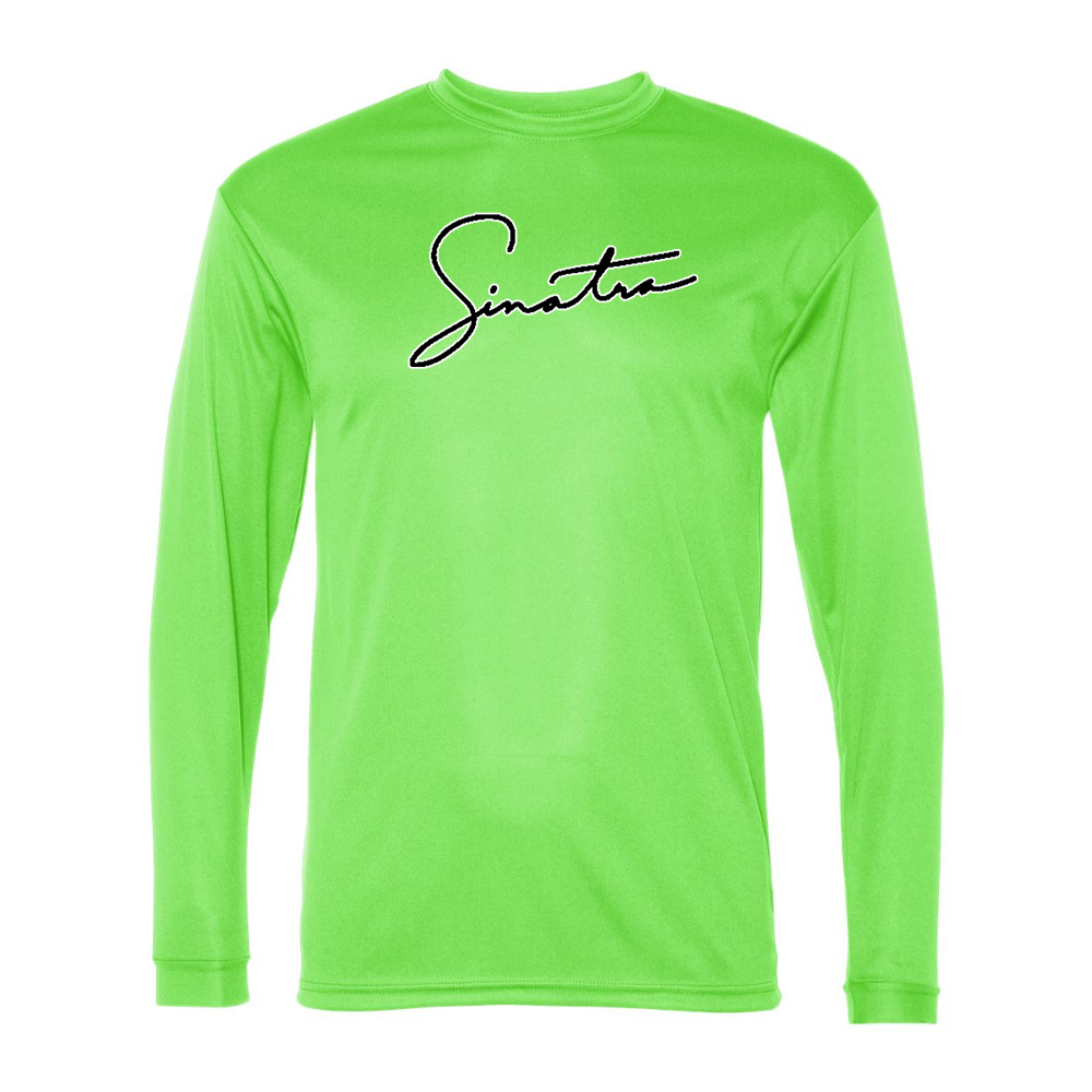 Men's Frank Sinatra Performance Long Sleeve T-Shirt