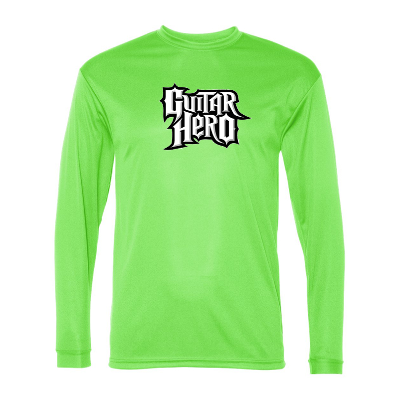 Men's  Guitar hero Performance Long Sleeve T-Shirt