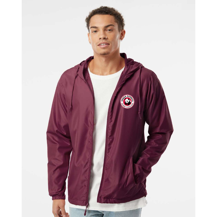 Men's Panda Express Independent Trading Co Lightweight Windbreaker Full-Zip Jacket