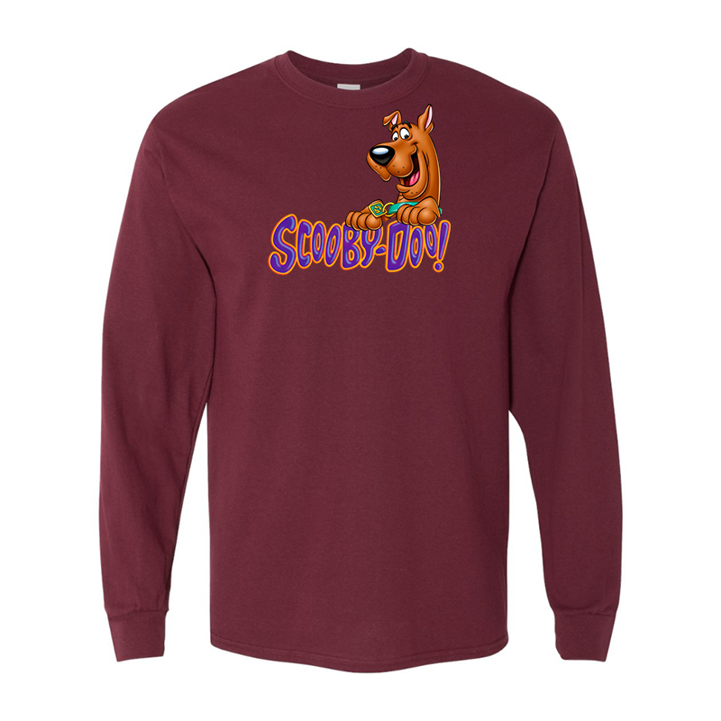 Men's Scooby-Doo Gildan Heavy Cotton Long Sleeve T-Shirt