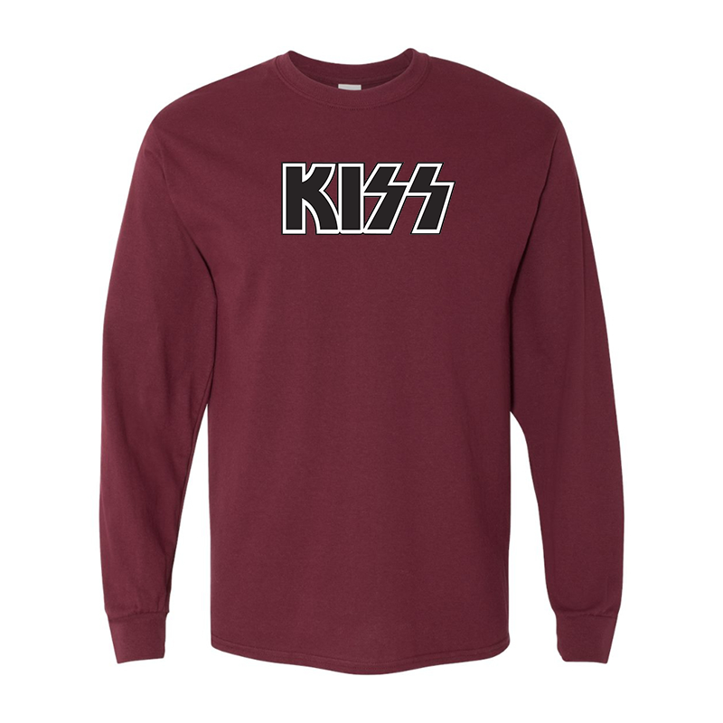 Men's Kiss Gildan Heavy Cotton Long Sleeve T-Shirt