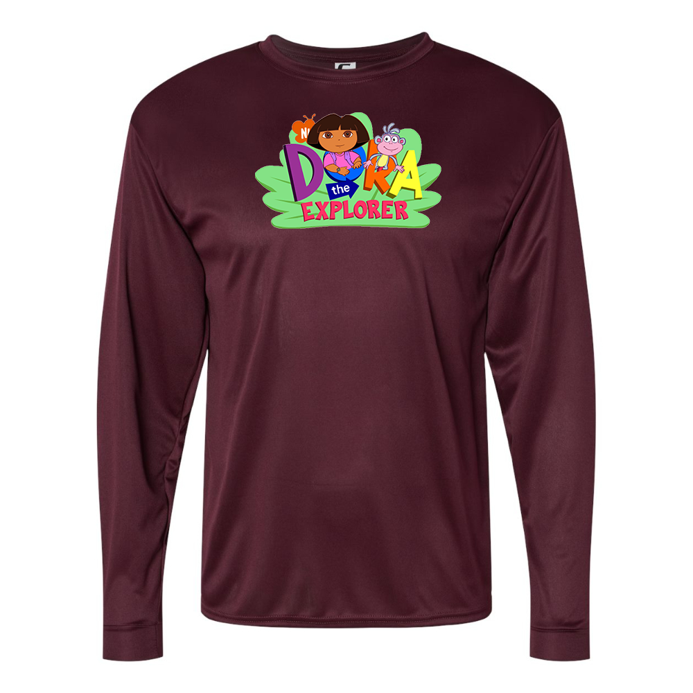 Men's Dora the Explorer Performance Long Sleeve T-Shirt