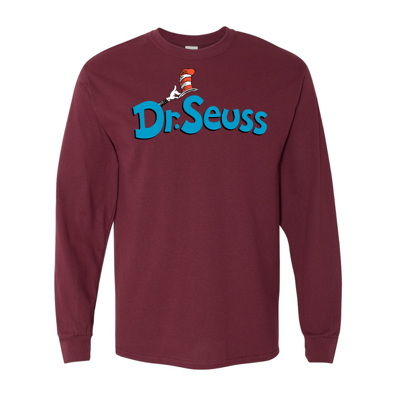 Men's Dr. Seuss Gildan Heavy Cotton Long Sleeve T-Shirt