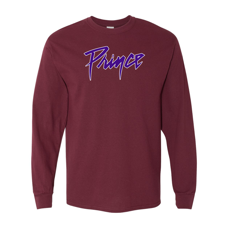 Men's Prince Gildan Heavy Cotton Long Sleeve T-Shirt