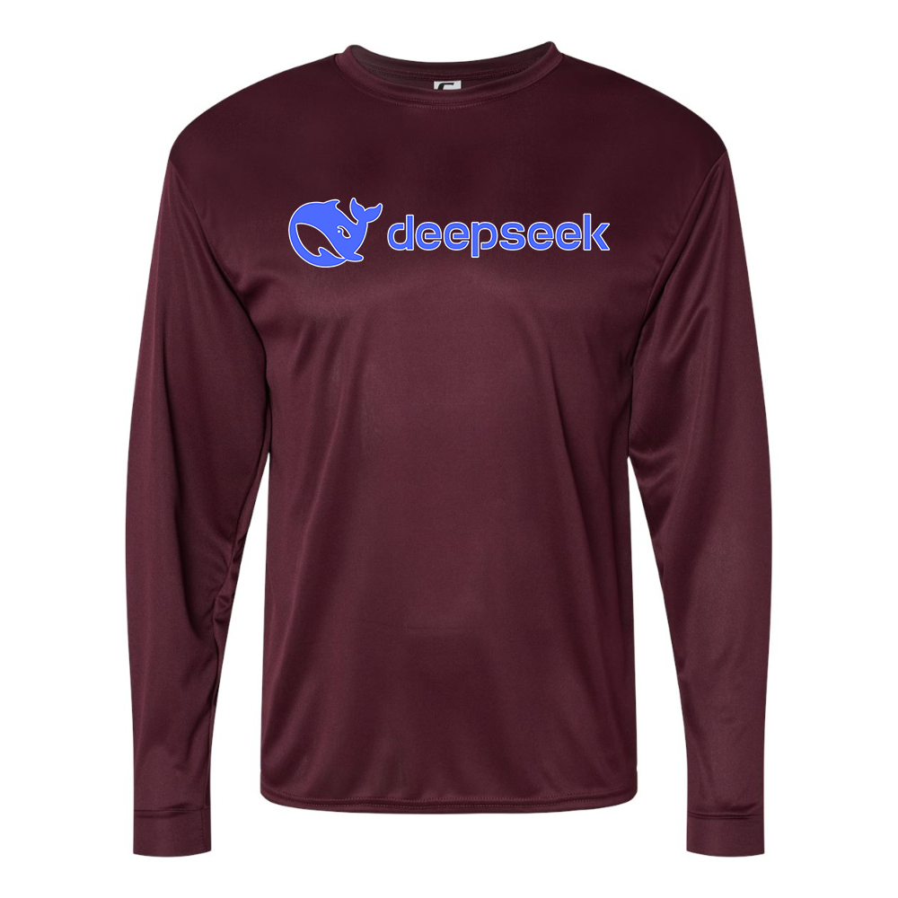 Men's DeepSeek Performance Long Sleeve T-Shirt