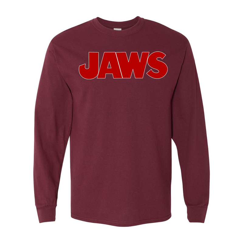 Men's Jaws Gildan Heavy Cotton Long Sleeve T-Shirt