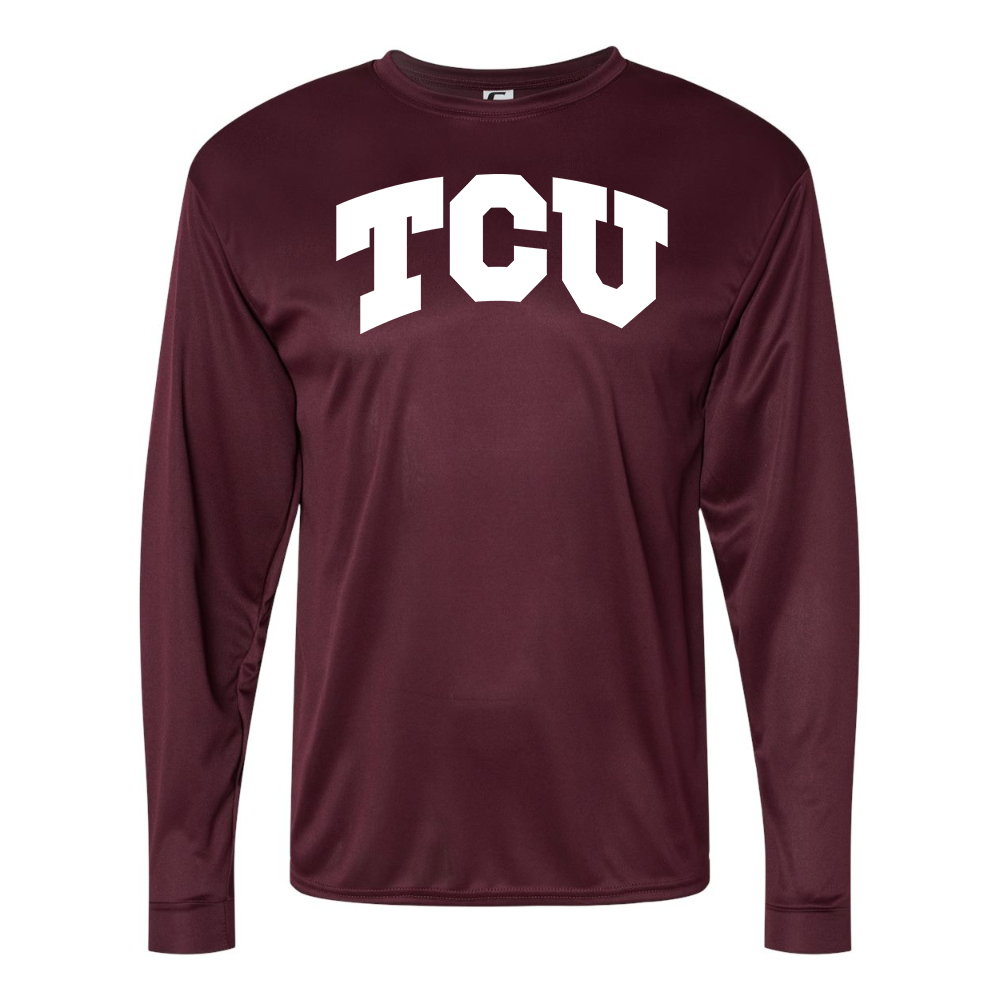 Men's TCU Horned Frogs Performance Long Sleeve T-Shirt