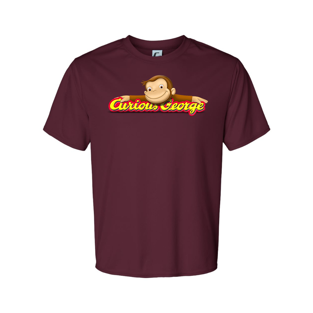 Men's Curious George Performance  T-Shirt