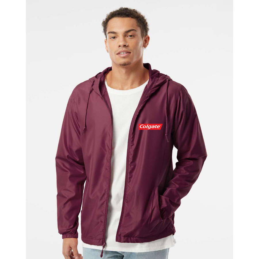 Men's Colgate Independent Trading Co Lightweight Windbreaker Full-Zip Jacket