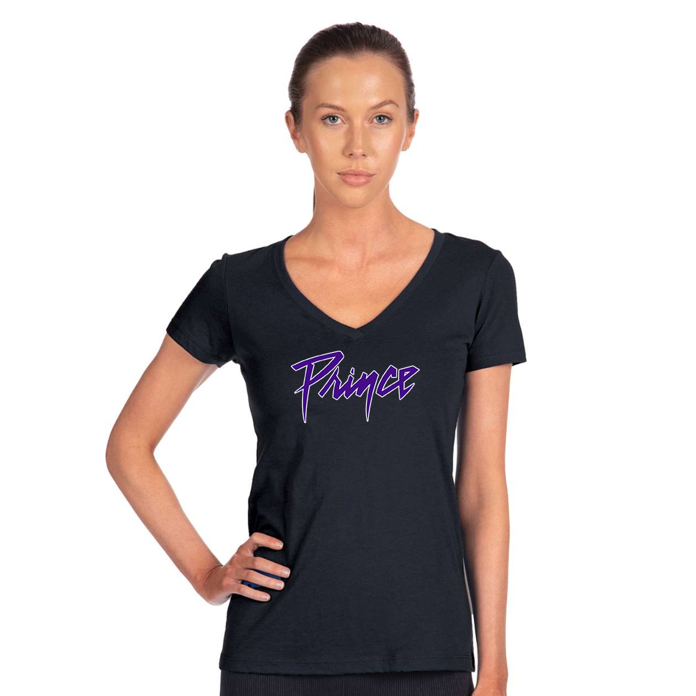 Women's Prince Next Level Ideal V-Neck T-Shirt