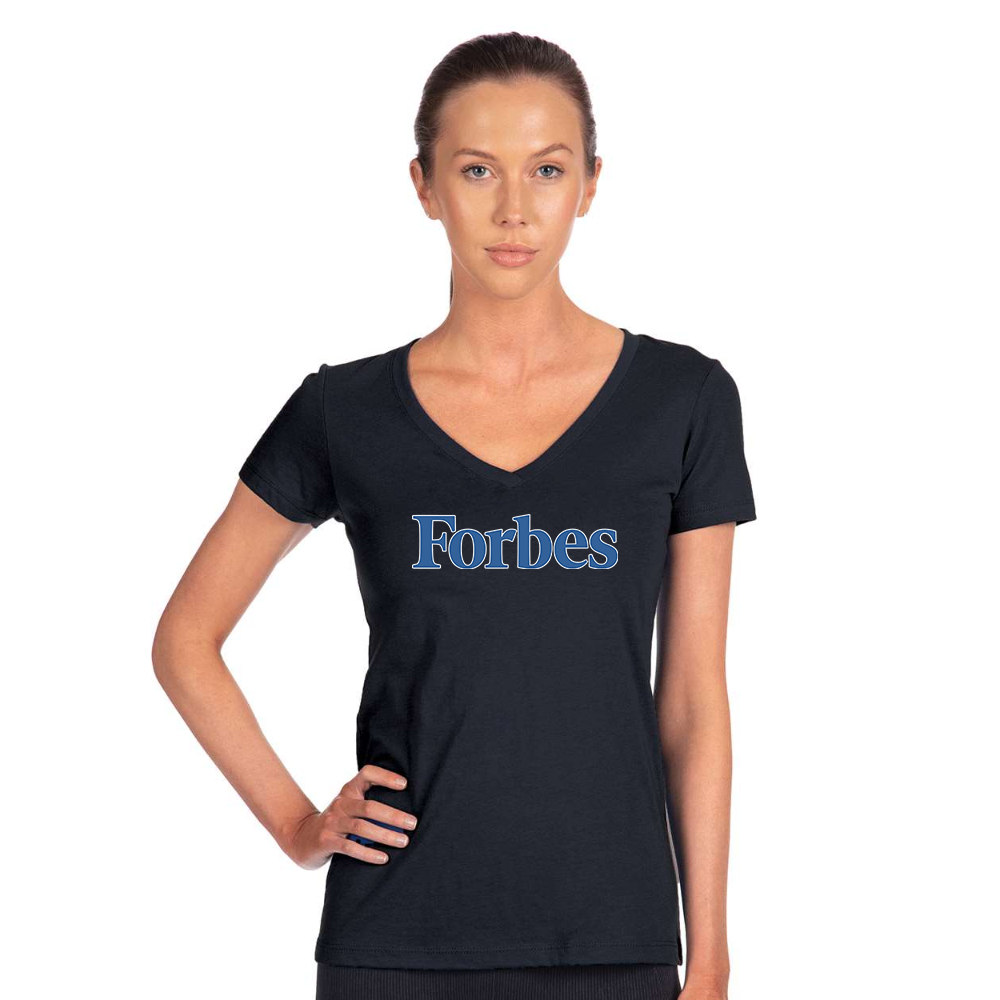 Women's Forbes Next Level Ideal V-Neck T-Shirt