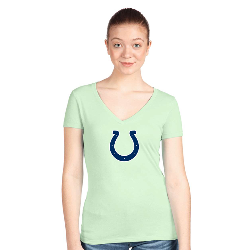 Women's  Indianapolis Colts Next Level Ideal V-Neck T-Shirt