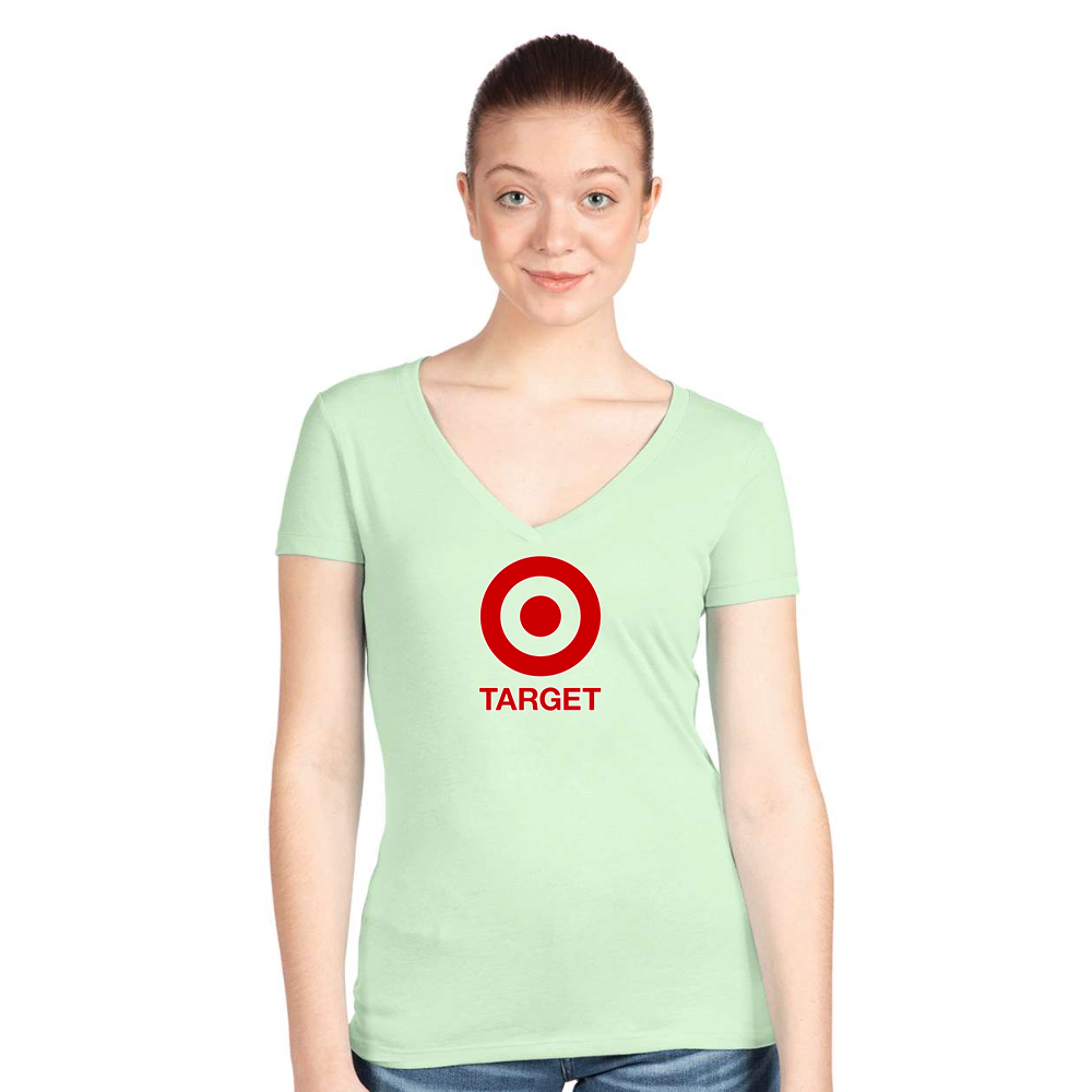 Women's Target Next Level Ideal V-Neck T-Shirt