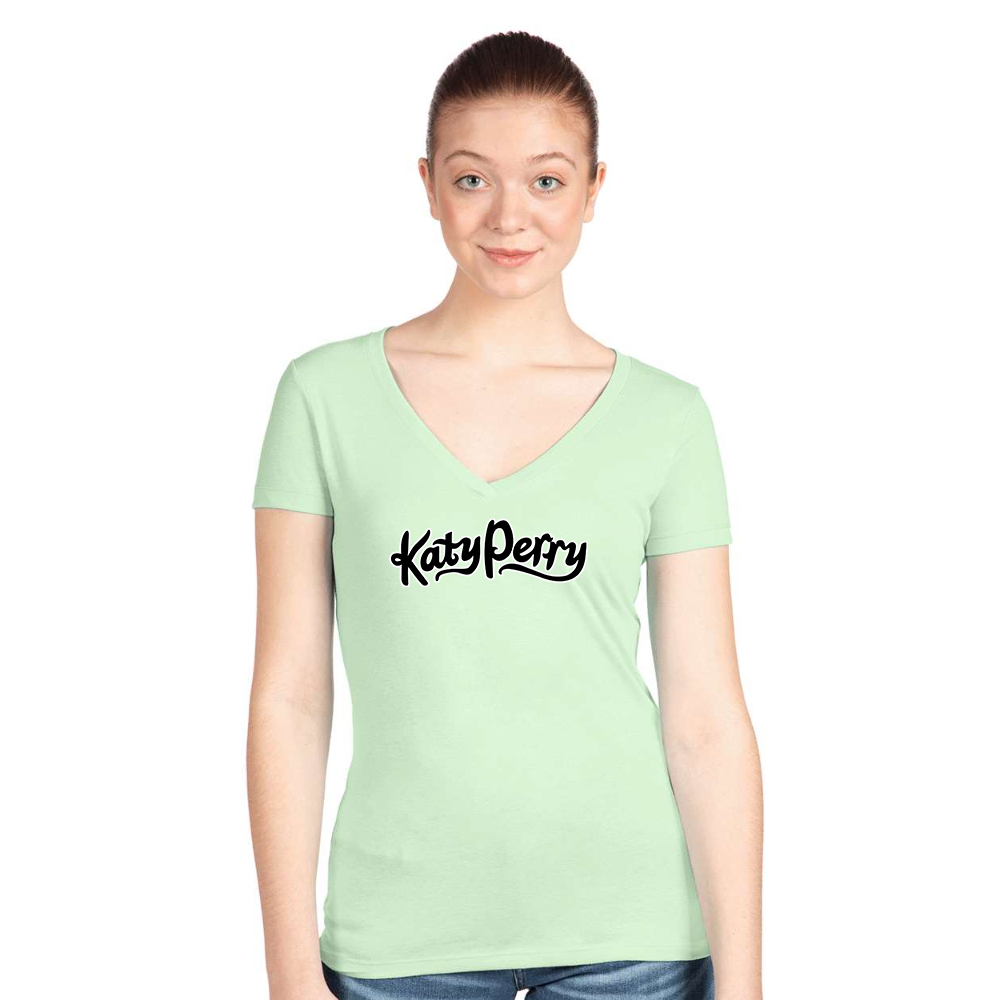 Women's Katy Perry Next Level Ideal V-Neck T-Shirt