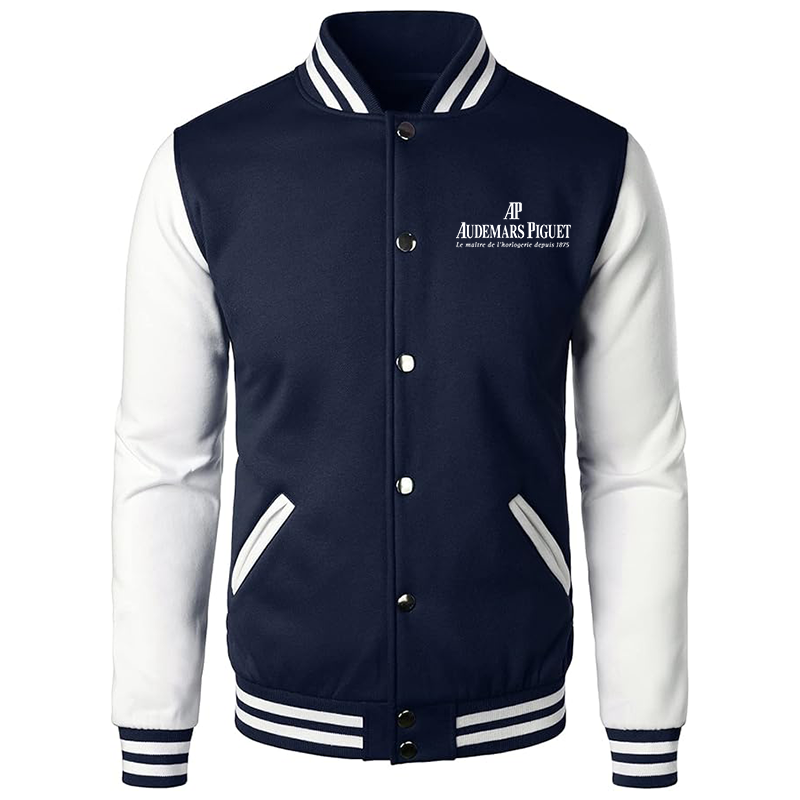 Men’s Audemars Piguet Varsity Baseball Jacket Cotton Blend Letterman Jackets