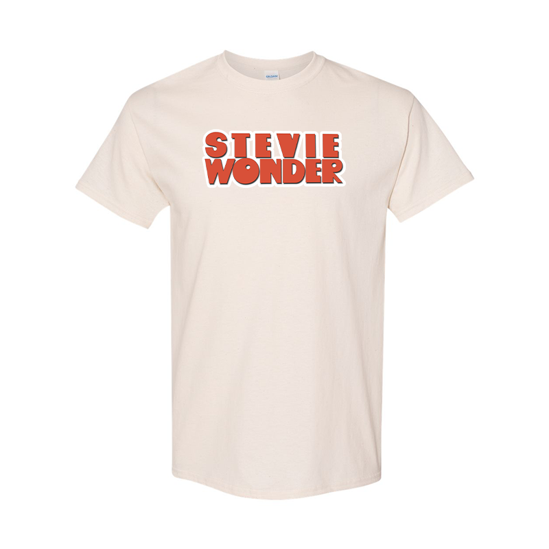 Men's Stevie Wonder  Gildan Heavy Cotton T-Shirt