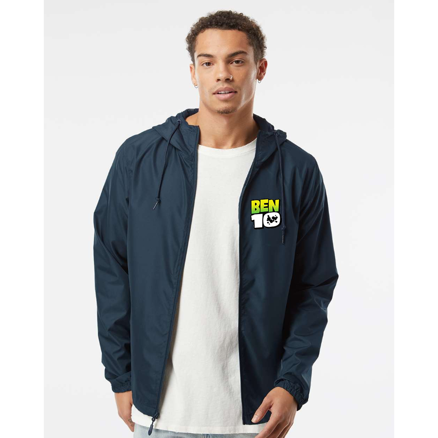 Men's  Ben 10 Independent Trading Co Lightweight Windbreaker Full-Zip Jacket