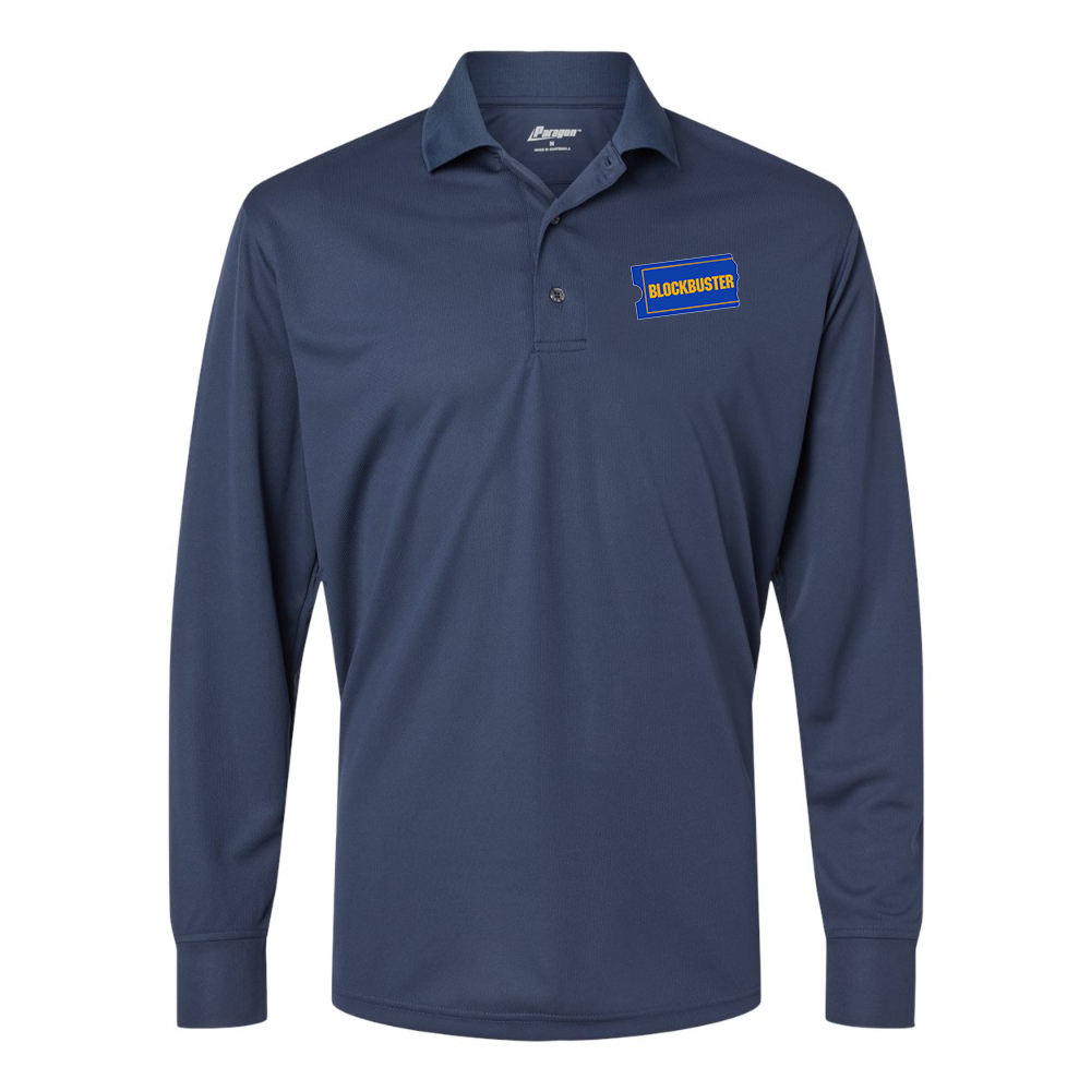 Men's Blockbuster  Paragon Prescott Long Sleeve Polo