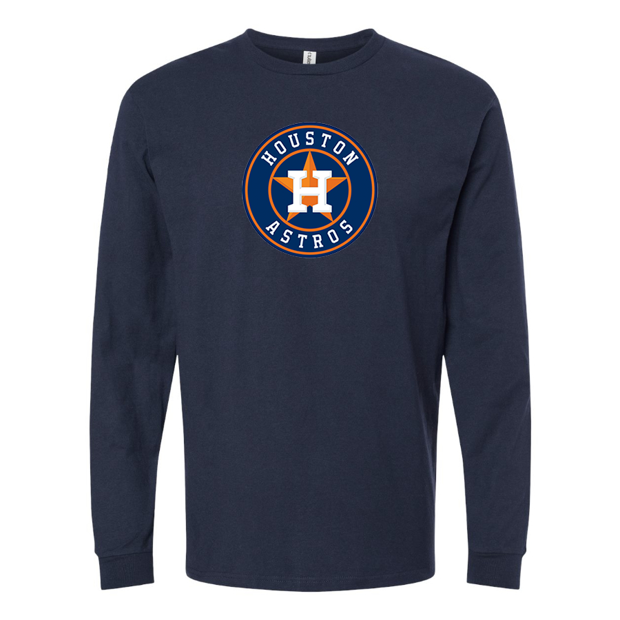 Men's Houston Astros  Long sleeves T-Shirt