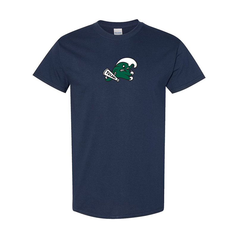 Men's Tulane Green Wave Gildan Heavy Cotton T-Shirt